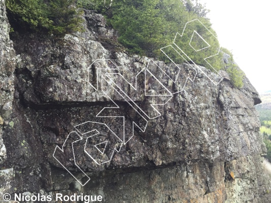 photo of La Face de Singe from Québec: Grand Morne