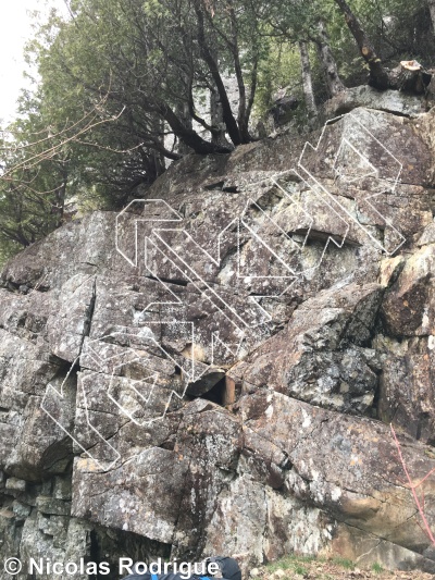 photo of Boulder des Mayas from Québec: Grand Morne