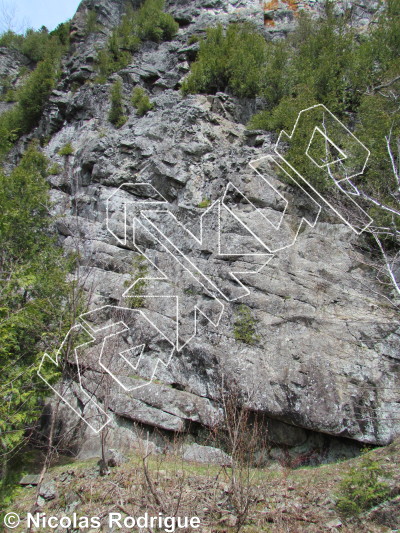 photo of Mur du king from Québec: Grand Morne