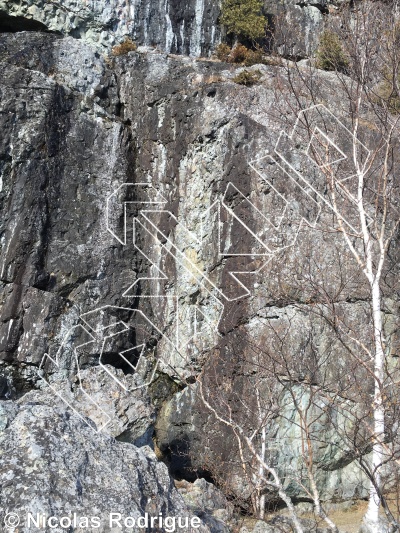 photo of Rocher École from Québec: Grand Morne