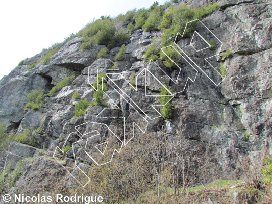 photo of Le Grand Dièdre from Québec: Grand Morne