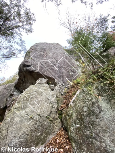 photo of Étole, 5.9+ ★★★ at Saint Graal from Québec: Montmagny-L'Islet 