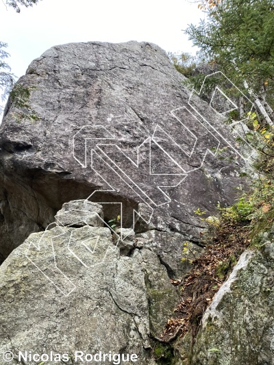 photo of Étole, 5.9+ ★★★ at Saint Graal from Québec: Montmagny-L'Islet 