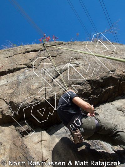 photo of Son of Crankenstein, 5.10- ★★ at Stockade Wall from Powerlinez