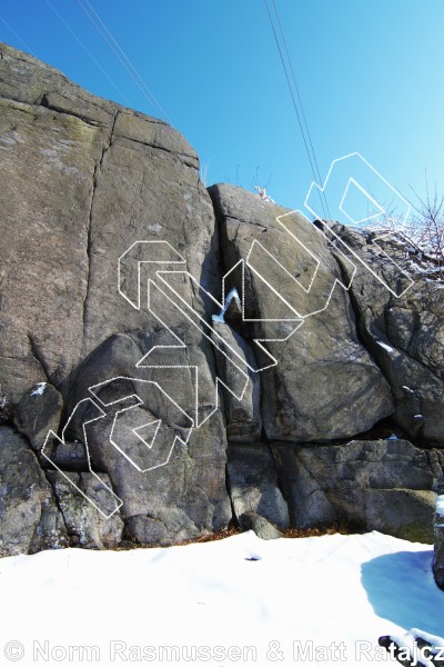 photo of High Electricity Boulder from Powerlinez