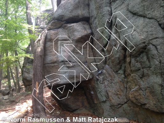 photo of Brothers at Arms, V9 ★★ at End of the Upper Loop from Powerlinez