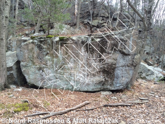 photo of Powerful Elegance, V6 ★★★ at Swamp Boulder from Powerlinez