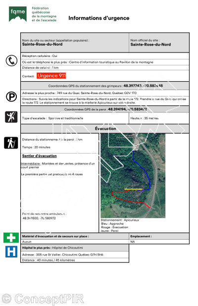 photo of La Montagne du mammouth from Québec: Parois d'escalade du Saguenay