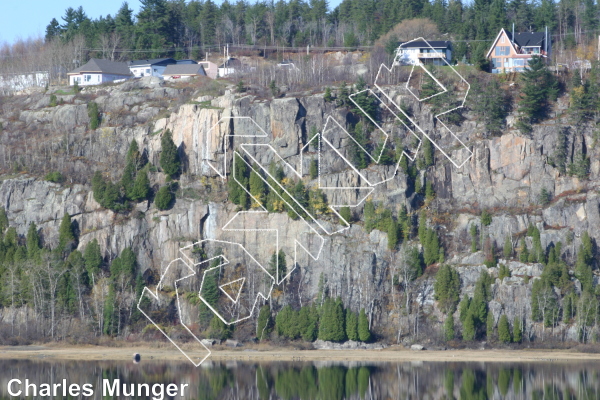 photo of L'Autre Mur from Québec: Parois d'escalade du Saguenay