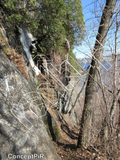 photo of Le Bonhomme from Québec: Parois d'escalade du Saguenay