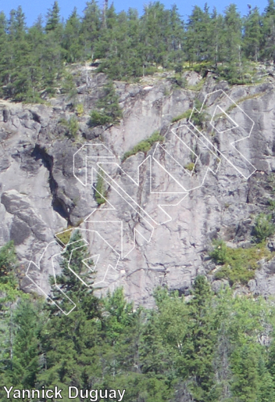 photo of Le Champignon from Québec: Parois d'escalade du Saguenay