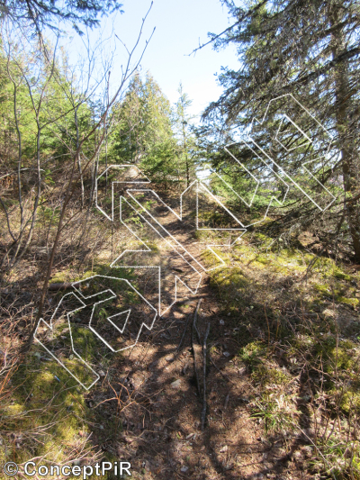 photo of La Dalle Egen from Québec: Parois d'escalade du Saguenay