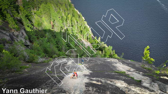 photo of La Paroi François-Xavier Garneau from Québec: Parois d'escalade du Saguenay