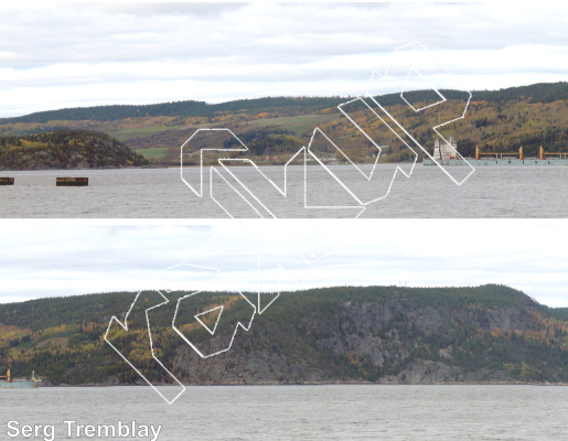photo of L'Anse-à-Benjamin from Québec: Parois d'escalade du Saguenay