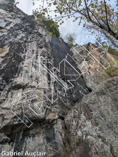 photo of La Montagne du mammouth from Québec: Parois d'escalade du Saguenay