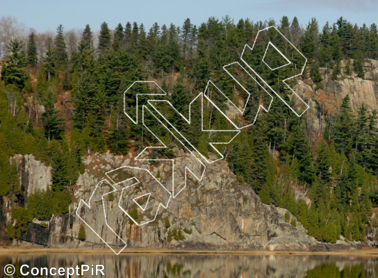 photo of Les Monts et Marées from Québec: Parois d'escalade du Saguenay