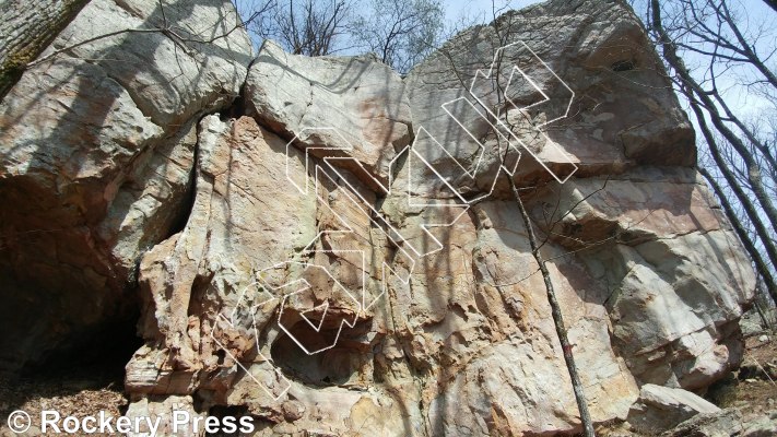 photo of Spout, 5.10d ★★★ at Corners from Dogwood