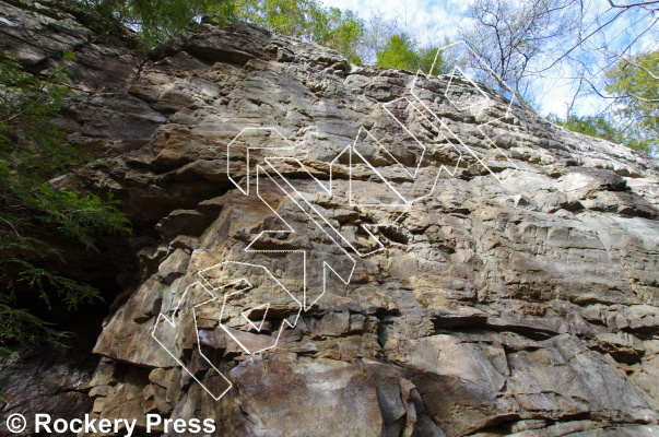 photo of First Wall from Foster Falls