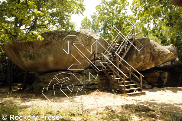 photo of Front Slabs from Horse Pens 40 Bouldering