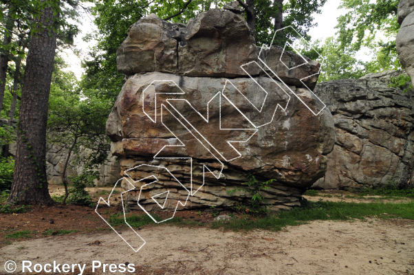 photo of Spirit Boulders from Horse Pens 40 Bouldering