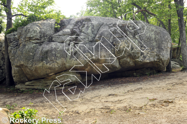 photo of Front Slabs from Horse Pens 40 Bouldering