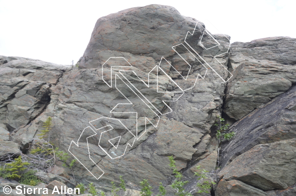 photo of Rebirthday Cake West from Yukon Bouldering