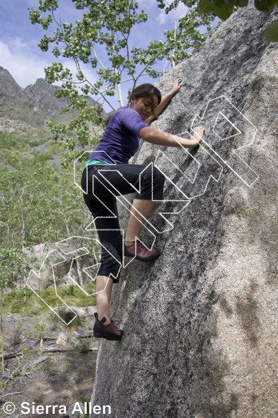 photo of Tryed and True, V0 ★★★ at The Tryclops from Yukon Bouldering