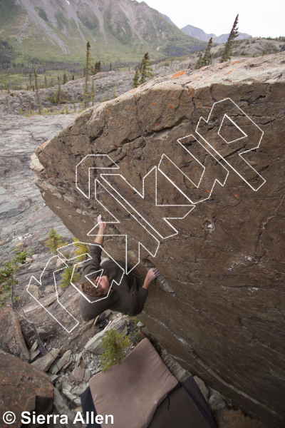 photo of Rebirthday Cake West from Yukon Bouldering