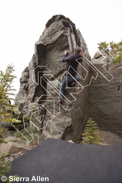 photo of Rebirthday Cake West from Yukon Bouldering