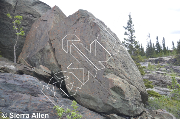 photo of The Slice from Yukon Bouldering