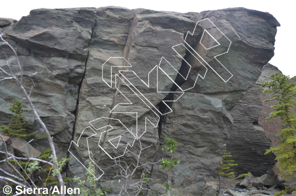 photo of Rebirthday Cake West from Yukon Bouldering