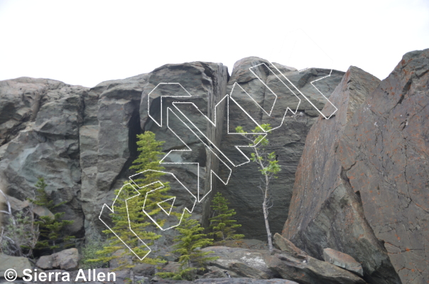 photo of Rebirthday Cake West from Yukon Bouldering