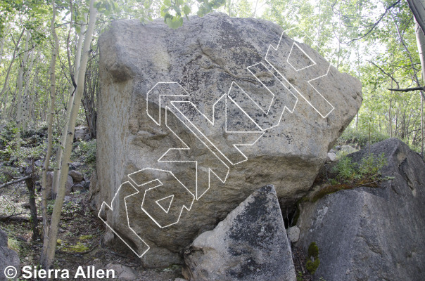 photo of Project Rejection,   at The Temple from Yukon Bouldering