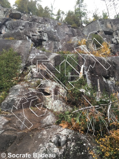 photo of Grande Muraille from Québec: La Forêt Ouareau