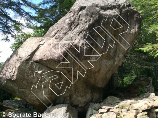 photo of Sentier bloc 1 from Québec: La Forêt Ouareau