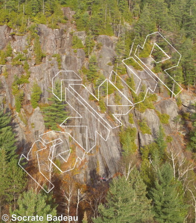 photo of Dalle Quatre Saisons from Québec: La Forêt Ouareau