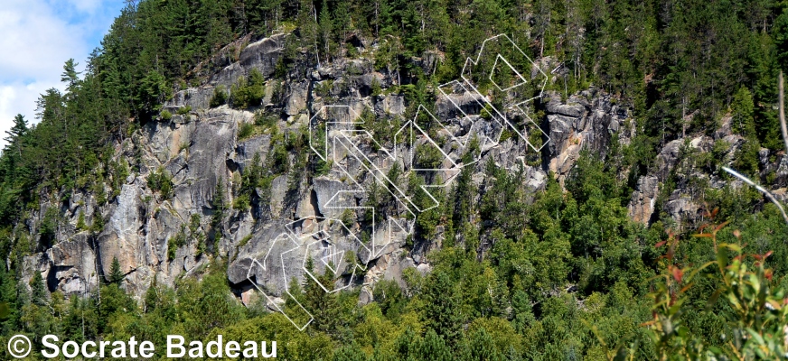 photo of Le Couloir from Québec: La Forêt Ouareau