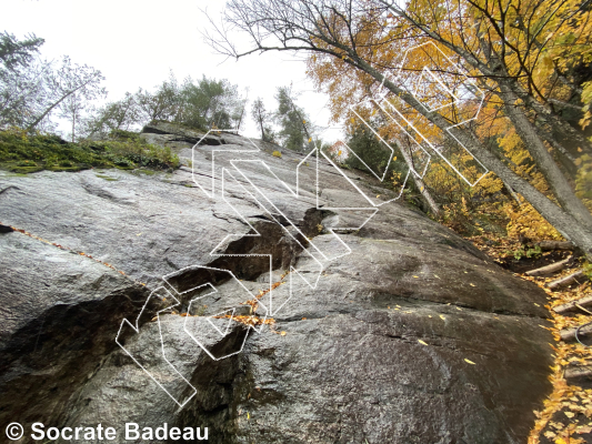 photo of La Dalle from Québec: Escalade Parc régional du Poisson Blanc