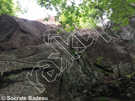 photo of Le Forum from Québec: Escalade Parc régional du Poisson Blanc