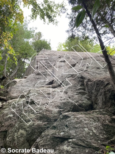 photo of Les Escaliers from Québec: Escalade Parc régional du Poisson Blanc