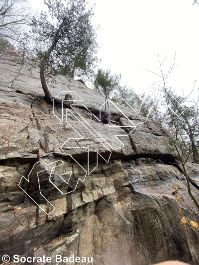 photo of Les Escaliers from Québec: Escalade Parc régional du Poisson Blanc