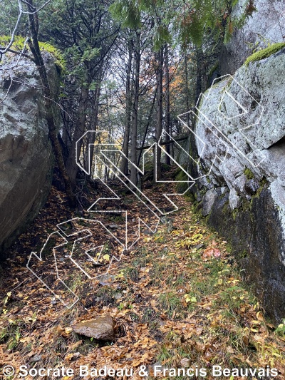 photo of Information Écho from Québec: Escalade Parc régional du Poisson Blanc