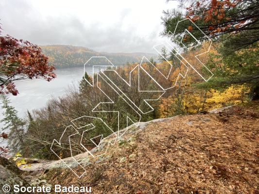 photo of Les Escaliers from Québec: Escalade Parc régional du Poisson Blanc