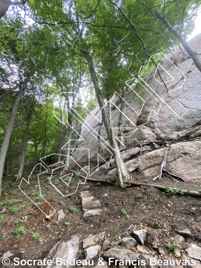 photo of Information Écho from Québec: Escalade Parc régional du Poisson Blanc