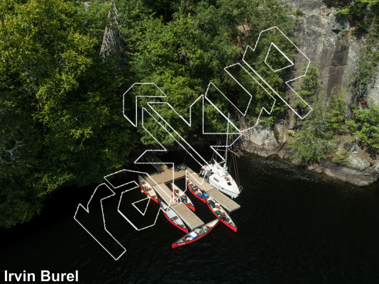 photo of Information Écho from Québec: Escalade Parc régional du Poisson Blanc