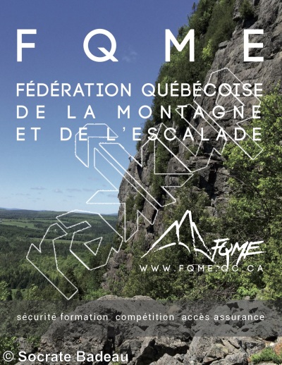 photo of FQME,   at Informations from Québec: Escalade Sainte-Émélie (Proximus et Sérénité)