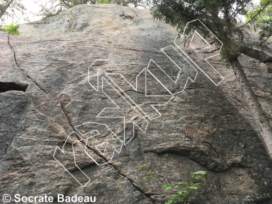 photo of La Rampe from Québec: Escalade Sainte-Émélie (Proximus et Sérénité)