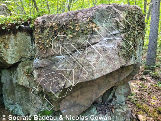 photo of Mur affamé from Québec: Mont Rigaud