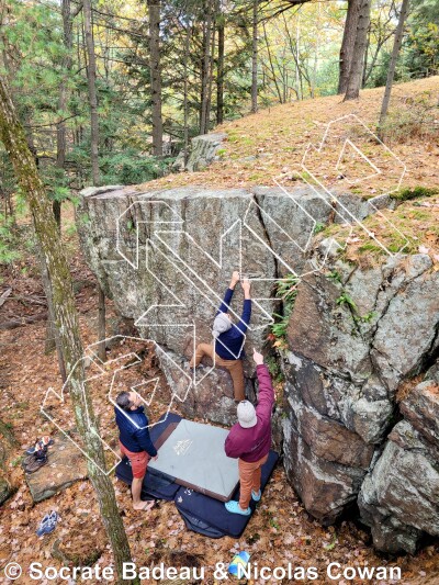 photo of Mur d'échauffement from Québec: Mont Rigaud