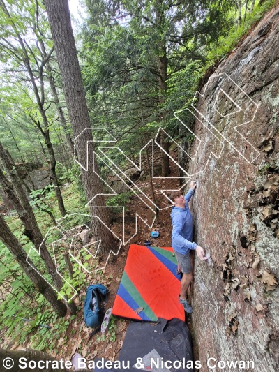 photo of Mur d'échauffement from Québec: Mont Rigaud